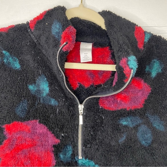 LIVI Half-Zip Sherpa Pullover in Solstice Rose size 18/20 - Picture 15 of 15